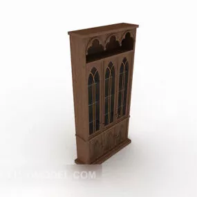 Exquisite Home Display Cabinet 3d model