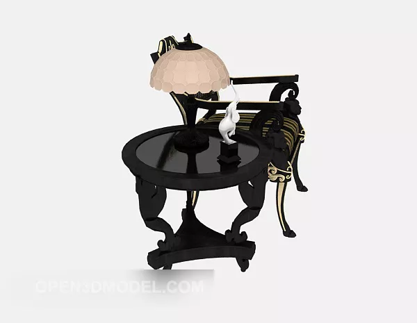 Exquisite Sofa Coffee Table 3d model Exquisite Sofa Coffee Table 3d model