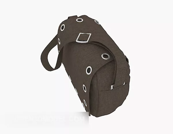 Fabric Shoulder Bag 3d model Fabric Shoulder Bag 3d model