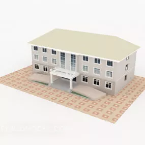 Government Building 3d model