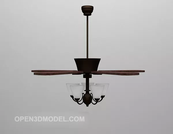 Large Industrial Fan 3d model