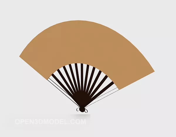 Ceiling Fan With Dual Lamp Combined 3d model