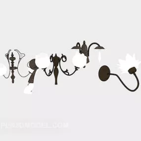 Fancy Craft Wall Lamp 3d model