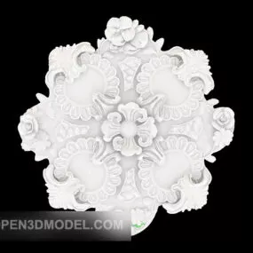 Fancy Light Plate 3d model