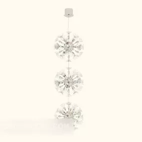 Featured Personality Chandelier 3d model