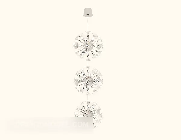 Featured Personality Chandelier 3d model Featured Personality Chandelier 3d model