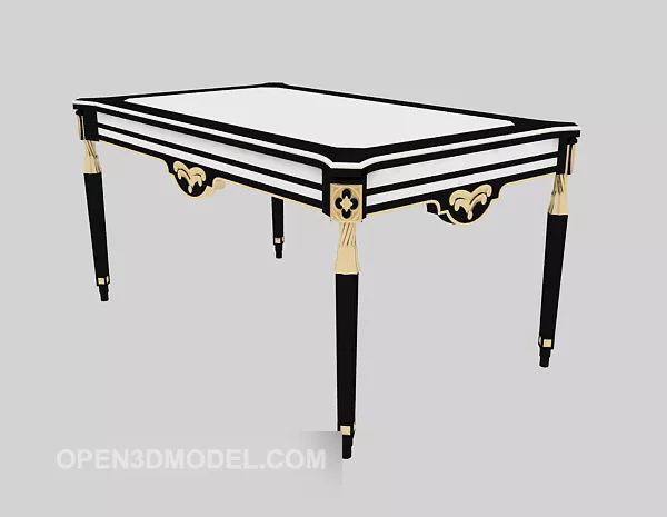 Fine Coffee Table Classic Style 3d model Fine Coffee Table Classic Style 3d model