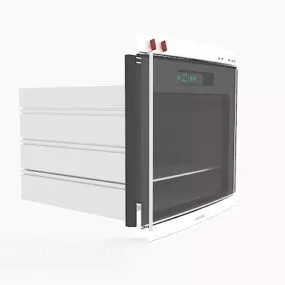 Fine Microwave 3d model