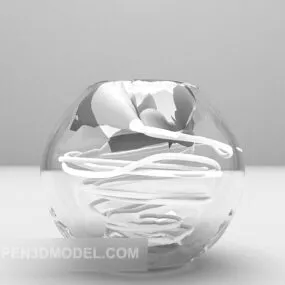 Glass Fish Tank 3d model