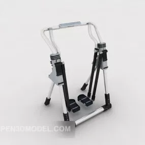 Fitness Equipment Gym Center 3d model