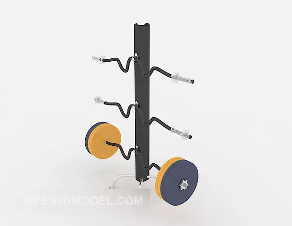 Wall Bars 3d model