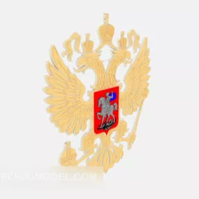 Flag Logo 3d model