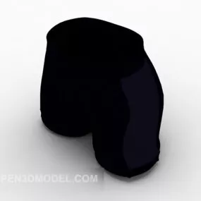 Flat-angle Sweatpants 3d model