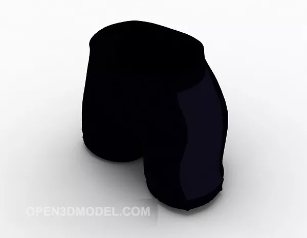 Flat-angle Sweatpants 3d model Flat-angle Sweatpants 3d model