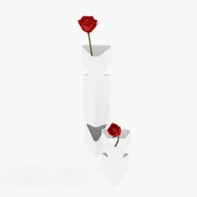 Flower Vase Decoration 3d model