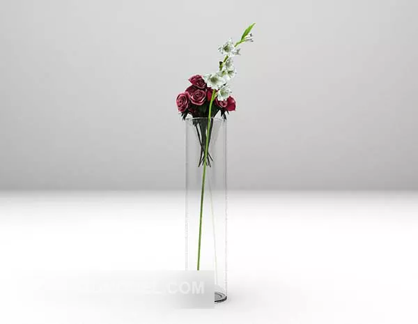 Large Round Vase 3d model