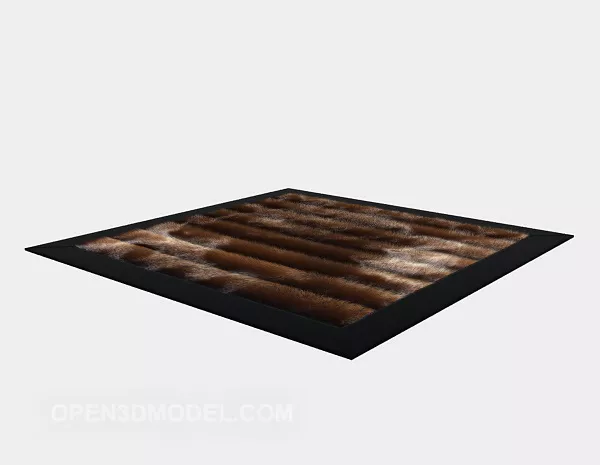 Fluffy Carpet 3d model Fluffy Carpet 3d model