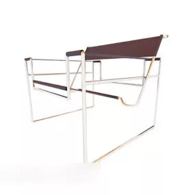 Foldable Home Chair Modernism 3d model