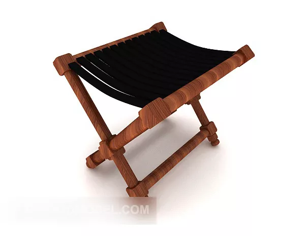 Foldable Stool Furniture 3d model Foldable Stool Furniture 3d model