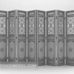 Folding Screen 3d model