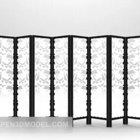 Folding Screen Partition 3d model