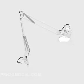 Folding Table Lamp Aluminum 3d model