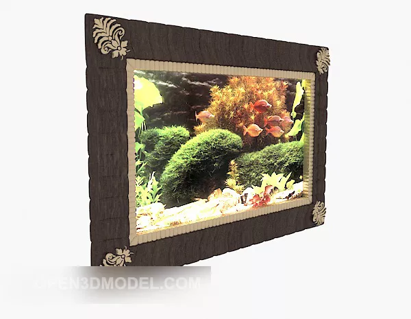 Simple Picture Frame 3d model Simple Picture Frame 3d model