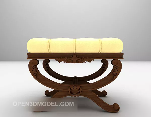 European Bed Side Table 3d model European Bed Side Table 3d model