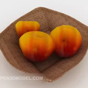 Fresh Peach 3d model