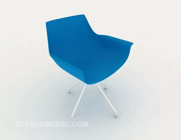 Fresh Blue Home Chair 3d model Fresh Blue Home Chair 3d model