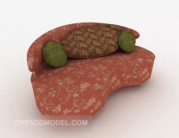 Fresh Field Double Sofa 3d model Fresh Field Double Sofa 3d model