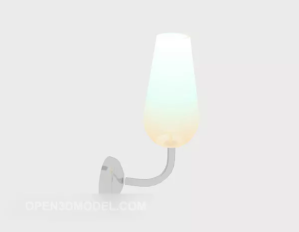 Fresh Minimalist Style Wall Lamp 3d model Fresh Minimalist Style Wall Lamp 3d model