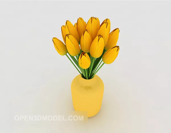 Rose Flower 3d model