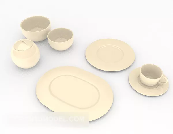 Full Cup Bowl 3d model Full Cup Bowl 3d model