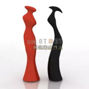Furnishing Stylized Human 3d model