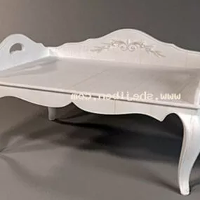 Furniture Classic Bench 3d model