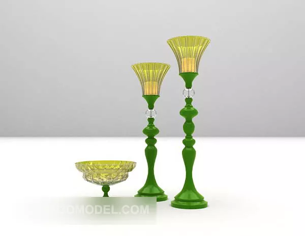 Furniture Arabian Vase Decorations 3d model Furniture Arabian Vase Decorations 3d model