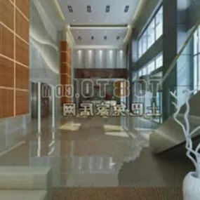 Furniture Showroom Design Interior 3d model