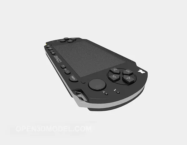 Sony Psp 3000 Game Console 3d model