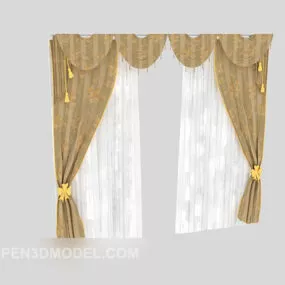 Garden Fresh Curtain 3d model