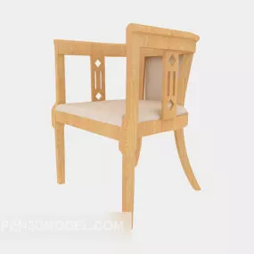 Garden Simple Lounge Chair 3d model