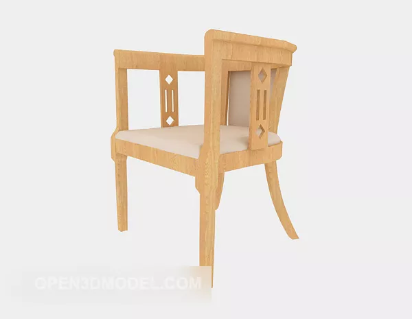 Simple Lounge Chair Tuliss 3d model