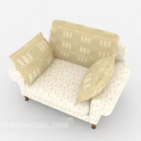 Garden Single Sofa 3d model