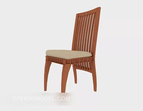 Plastic Seat With Holes Pattern 3d model