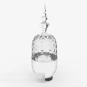 Glass Minimalist Set Up 3d model