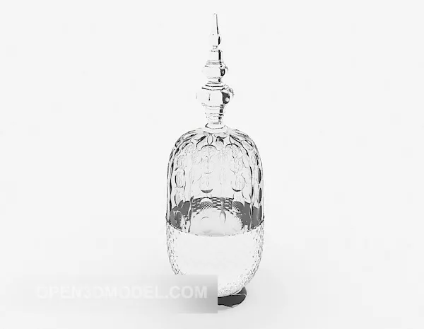 Glass Minimalist Set Up 3d model Glass Minimalist Set Up 3d model
