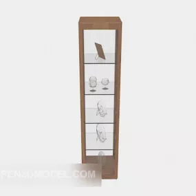 Glass Window Display Cabinet 3d model