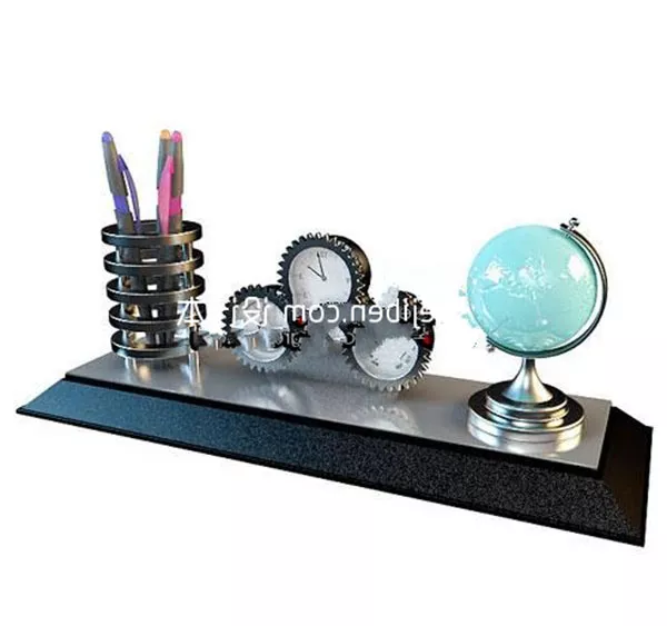 Wire Globe School School Accessories 3d model