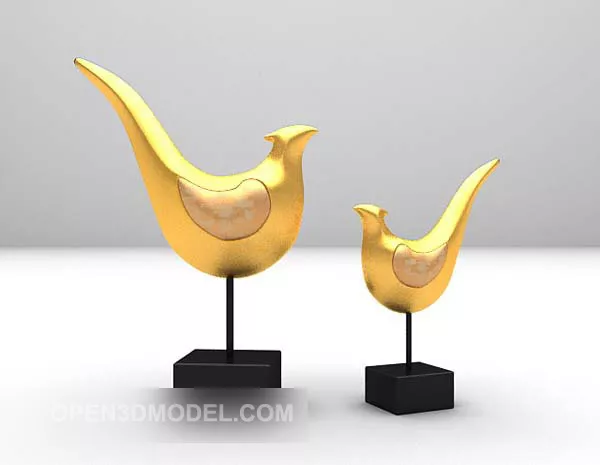 Anvil Steel Sculpture 3d model
