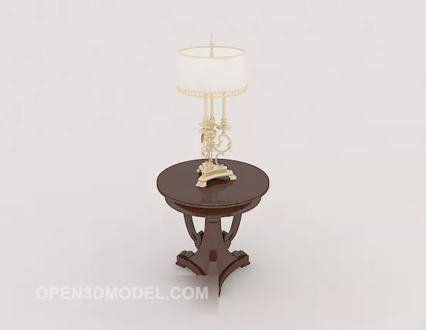 Gorgeous Warm Yellow Table Lamp 3d model Gorgeous Warm Yellow Table Lamp 3d model
